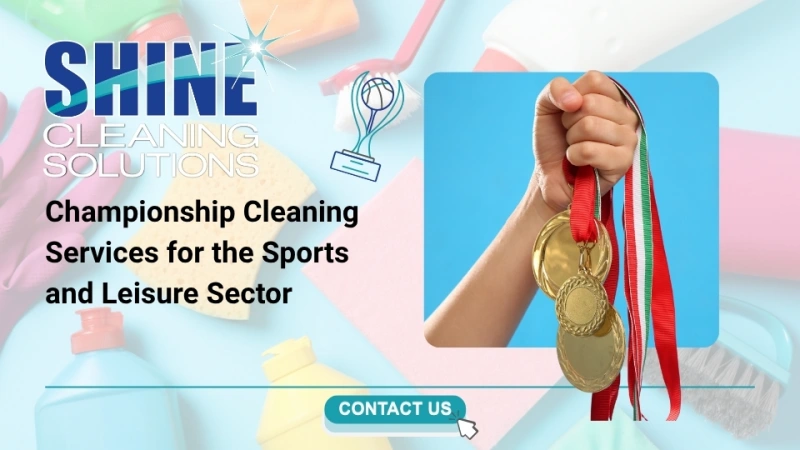 hand holding medals: shine cleaning solutions cleaning for sport and leisure blog